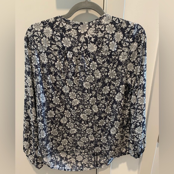 LOFT Floral Patterned Blouse - Picture 5 of 5